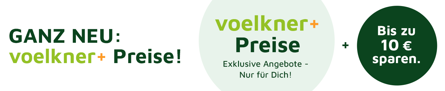 Jetzt neu: voelkner+ Preise